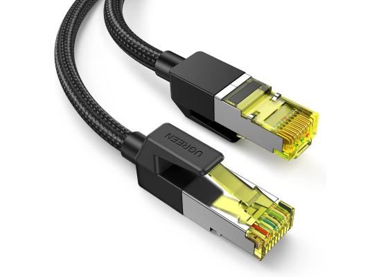 UGREEN Cat 7 Braided Ethernet LAN Cable (5m) – 10Gbps High-Speed | 600MHz | Double Shielded RJ45